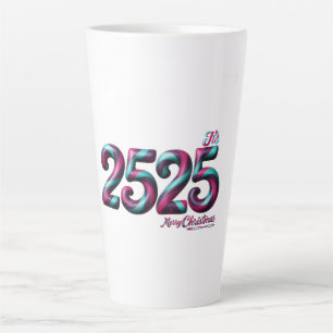 2525 Christmas LATTE MUG