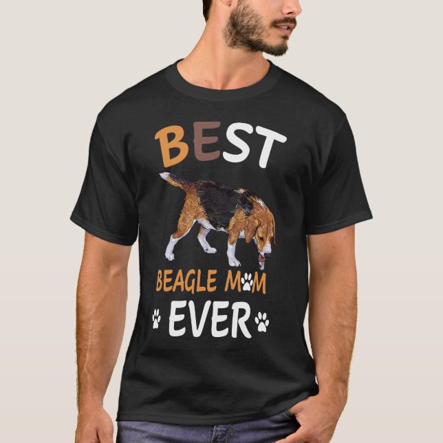254 Best Beagle Mum Ever T-Shirt (Front)