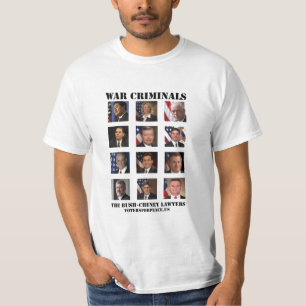 $25.00 War Criminals Tee
