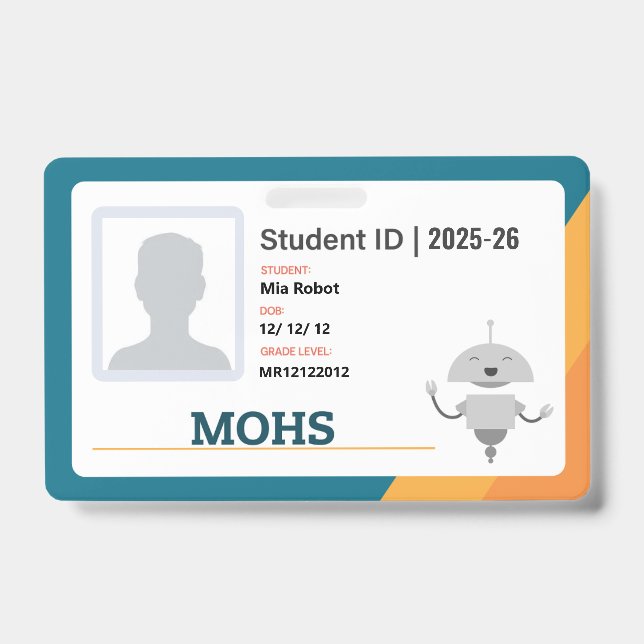 25-26 MOHS Badge ID Badge (Front)