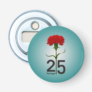 25 April, the Carnation Revolution, Portugal Bottle Opener