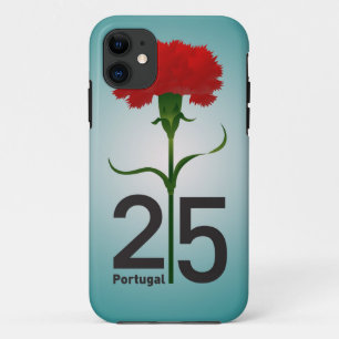 25 April, the Carnation Revolution, Portugal iPhone 11 Case
