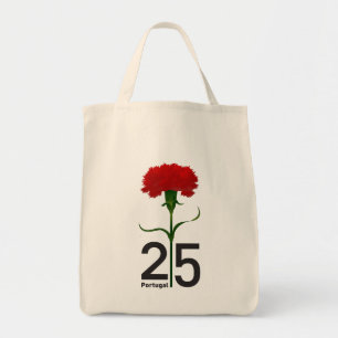 25 April, the Carnation Revolution, Portugal Tote Bag