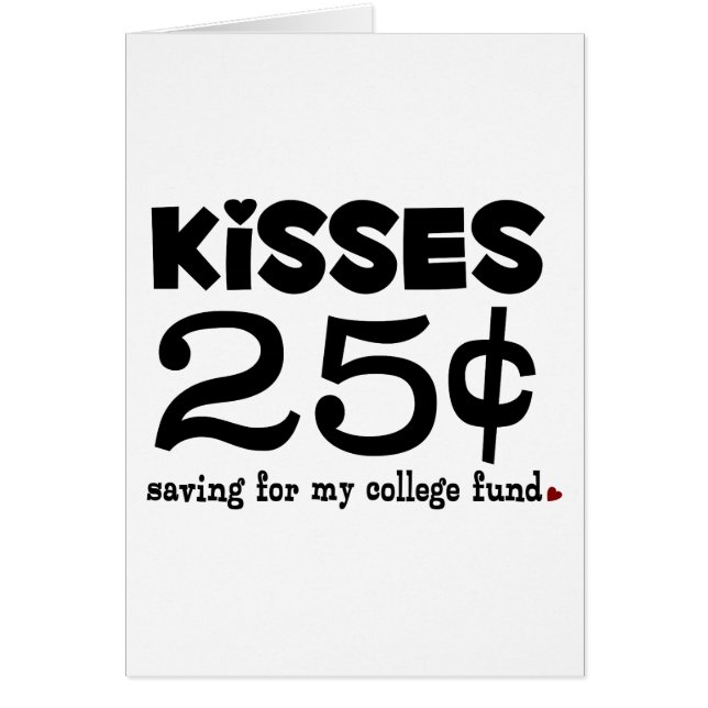 25 Cents Kisses (Front)