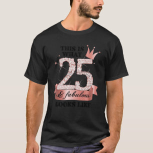 25 & Fabulous I Rose And White Party Group Candid T-Shirt