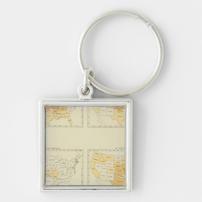 25 Interstate migration 1890 INLA Key Ring (Front)