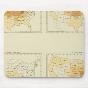 25 Interstate migration 1890 INLA Mouse Pad