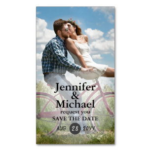 25 Magnetic PHOTO Save the Dates for less than $10 Business Card