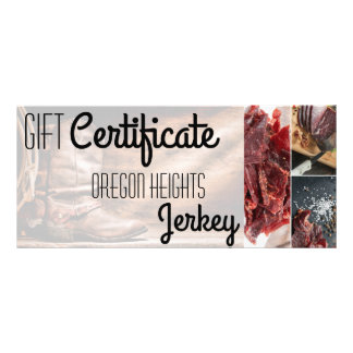 25 Pack Business Gift Certificate Cowboy Boots Bar