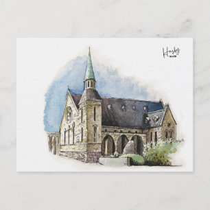 25 : St. Francis Xavier Catholic Church  Postcard