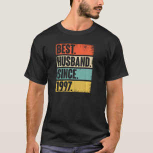 25 Wedding Aniversary For Him Best Husband Since T-Shirt