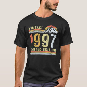 25 Year Old Vintage 1997 25th Birthday T-Shirt