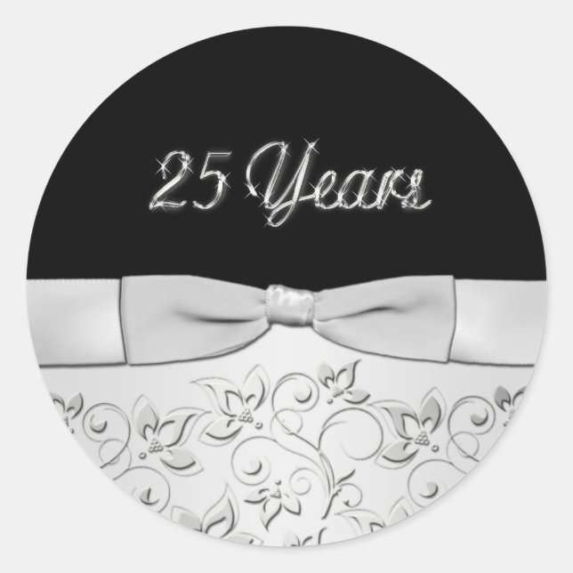 25 Years Anniversary Sticker (Front)