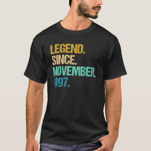 25 Years Old  Awesome Since November 1997 25th Bir T-Shirt