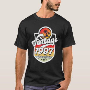 25 Years Old Vintage 1997 Limited Edition 25Th Bir T-Shirt