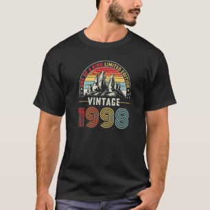 25 Years Old Vintage 1998  25th Birthday T-Shirt
