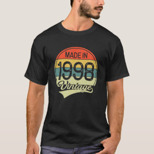 25 Years Old Vintage 1998 Made In 1998 25th T-Shirt