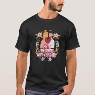 25th 25 year Wedding Anniversary Gifts Inspires Hu T-Shirt