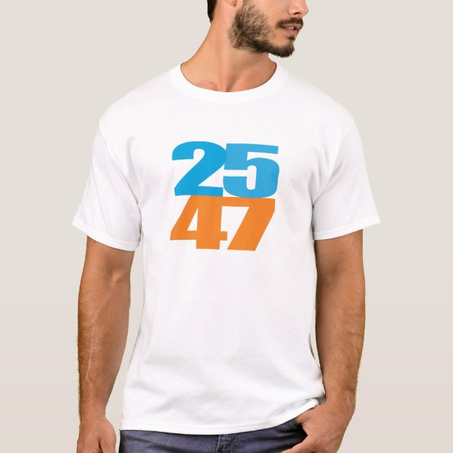 25th 47th T-Shirt (Front)