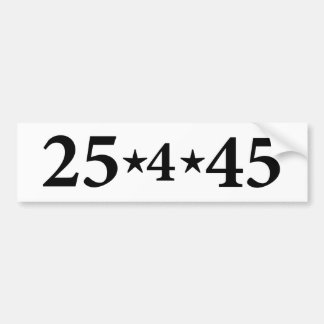 25th Amendment Bumper Sticker