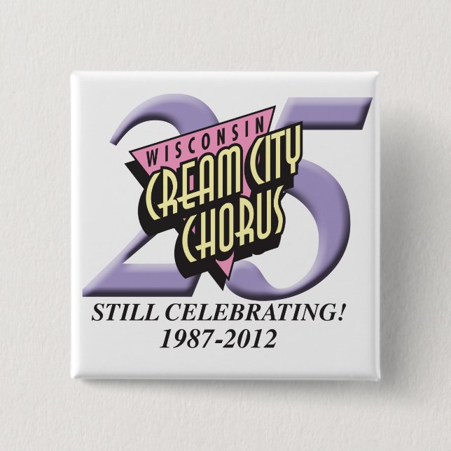 25th Anniversary Button (Front)