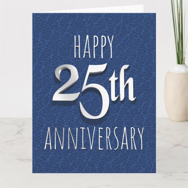 25th Anniversary Card (Front)