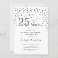 25th Anniversary Celebration - Silver White