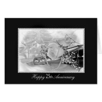 25th Anniversary Champagne and Roses