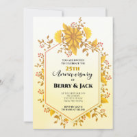 25th Anniversary Golden Harvest Yellow Sunflowers