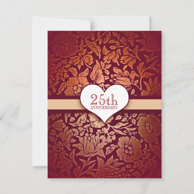 25th anniversary invitation (Front)