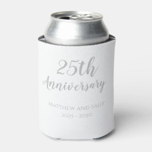 25th Anniversary Party Can Cooler