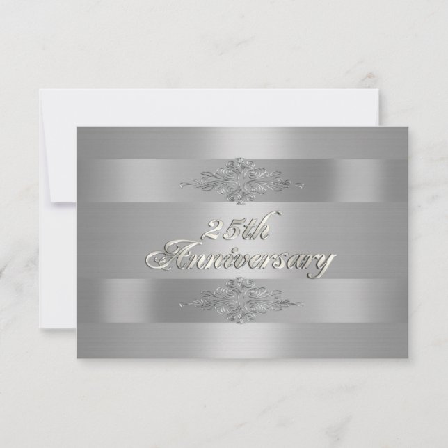 25th anniversary RSVP (Front)