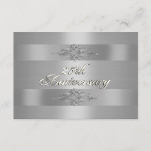 25th anniversary RSVP Card