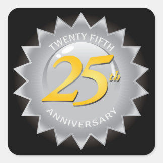 25th Anniversary Silver Seal