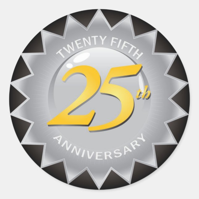 25th Anniversary Silver Seal (Front)