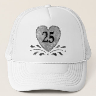 25th Anniversary - Silver Trucker Hat