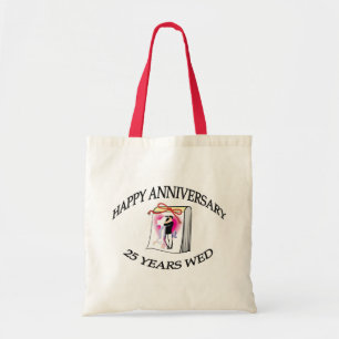 25th. ANNIVERSARY Tote Bag