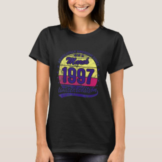 25th Birthday Absolutely Awesome Since Born In Mar T-Shirt
