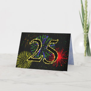 25th Birthday Party Invitation