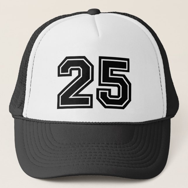 25th Birthday Party Trucker Hat (Front)