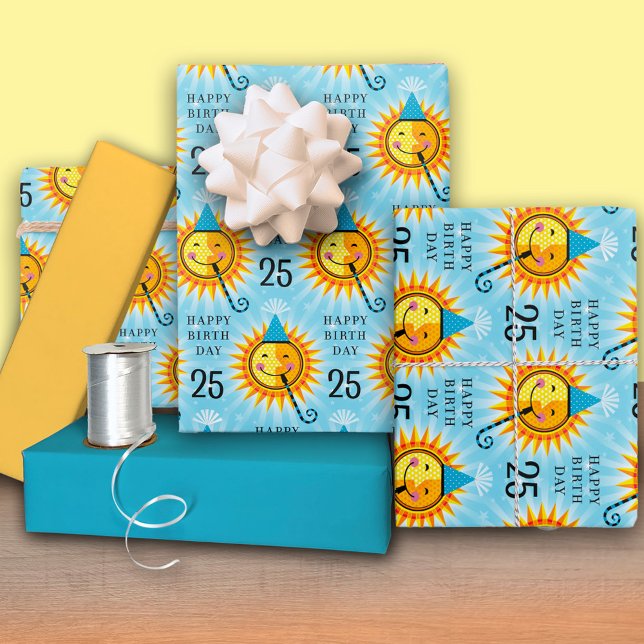 25th Birthday Wrapping Paper (Creator Uploaded)