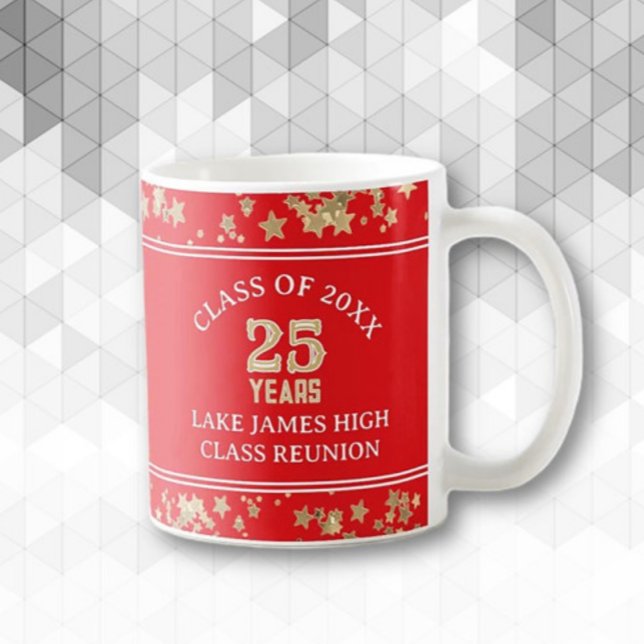 25th! Fun class reunion favour Coffee Mug (Creator Uploaded)