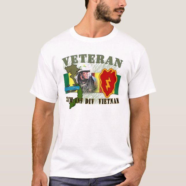 25th Inf Div - Vietnam T-Shirt (Front)