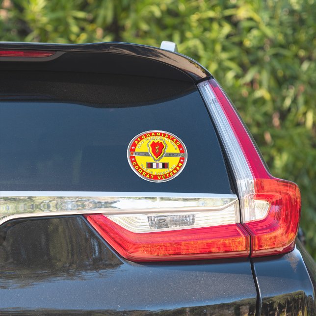 25th Infantry Division Afghanistan Veteran (Car Side)