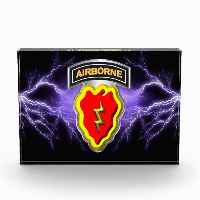 25th Infantry Division “Airborne" Photo Block (Front)