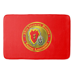 25th Infantry Division  Bath Mat