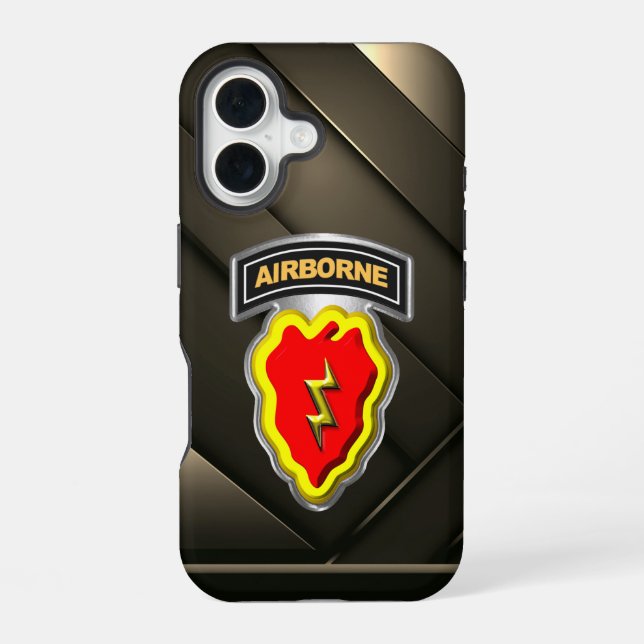 25th Infantry Division  iPhone 16 Case (Back)