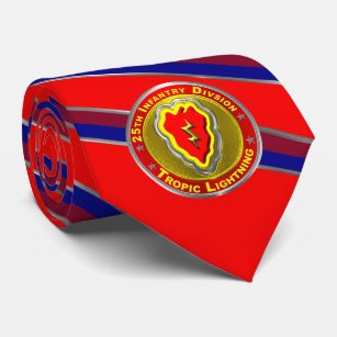 25th Infantry Division “Tropic Lightning” Neck Tie