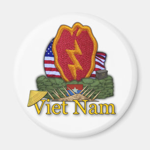 25th infantry division vietnam vc rvn vets Magnet