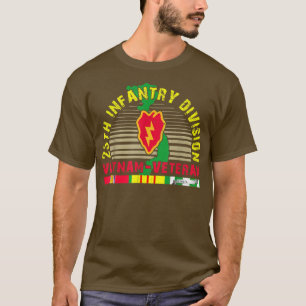 25th Infantry Division Vietnam Veteran T-Shirt